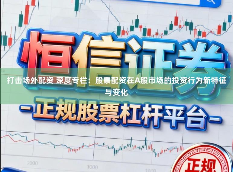 打击场外配资 深度专栏：股票配资在A股市场的投资行为新特征与变化