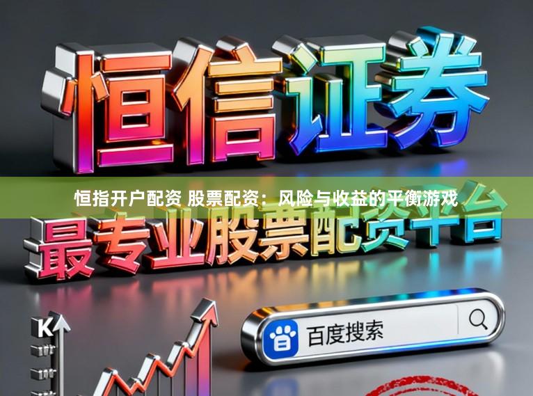 恒指开户配资 股票配资：风险与收益的平衡游戏