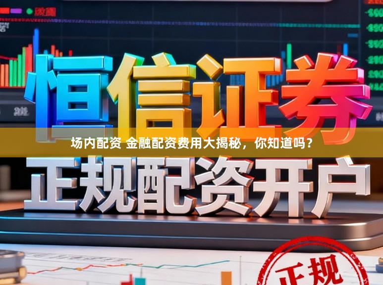 场内配资 金融配资费用大揭秘，你知道吗？